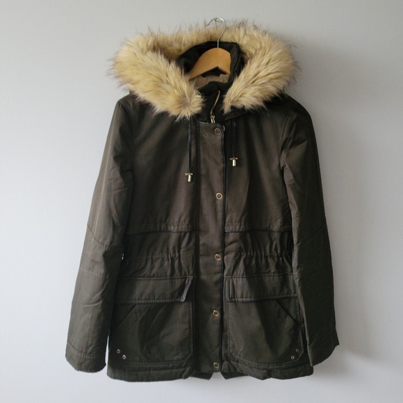 ZARA Olive Green Jacket - Size S - Picture 3 of 6